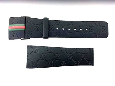 gucci watch rubber strap replica|gucci detachable shoulder strap replacement.